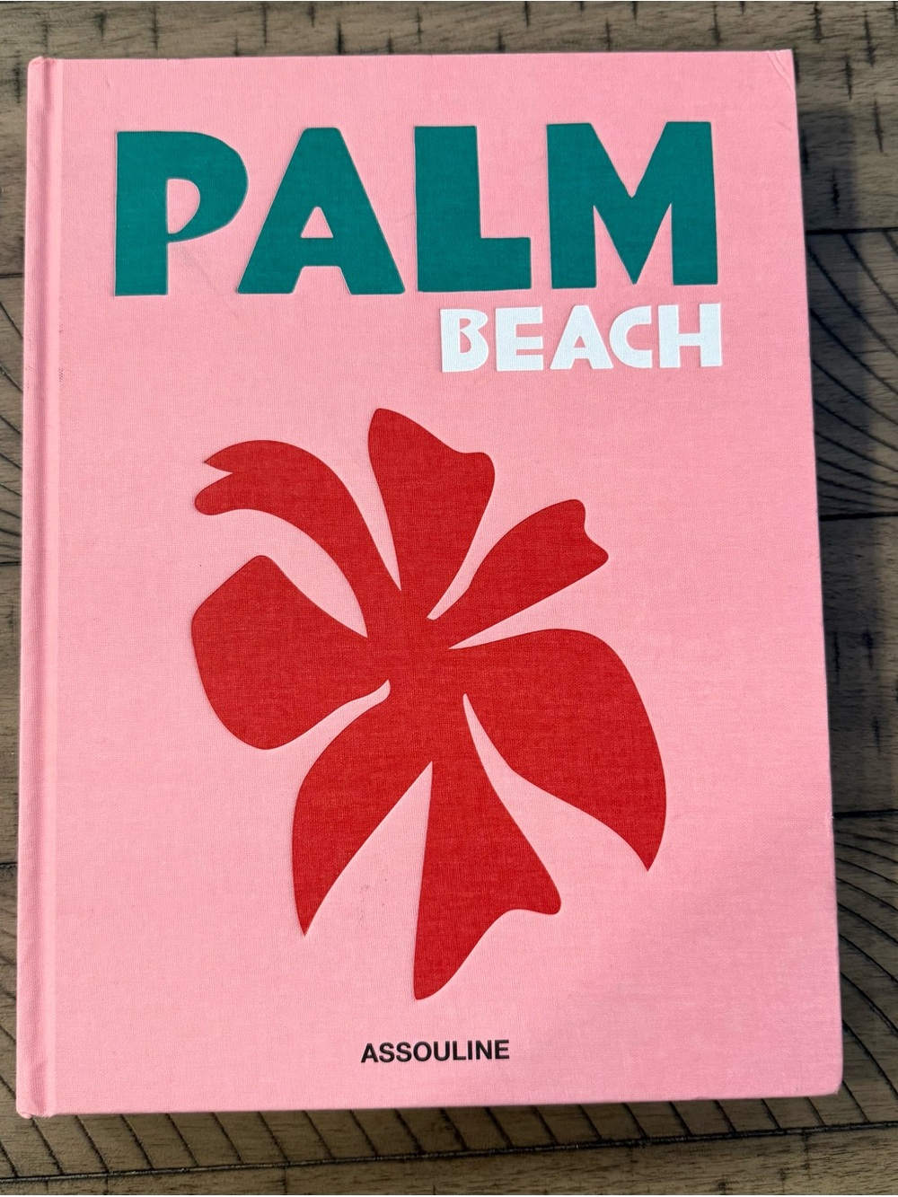 Assouline Palm Beach Aerin Lauder Pink Coffee Table Book